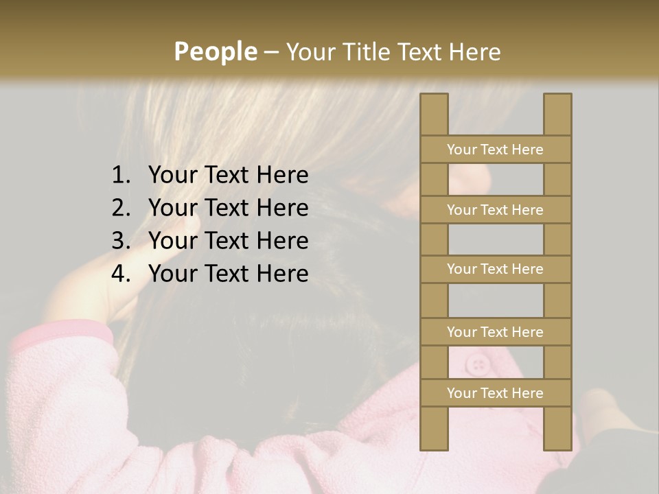 A Daughter Finding Comfort In Her Mum PowerPoint Template