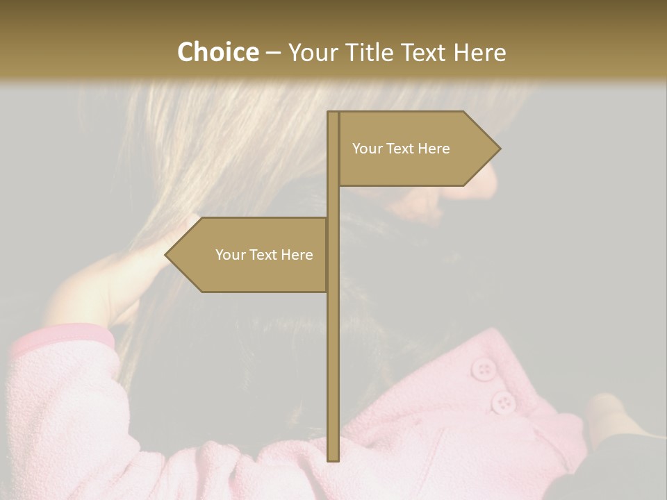 A Daughter Finding Comfort In Her Mum PowerPoint Template