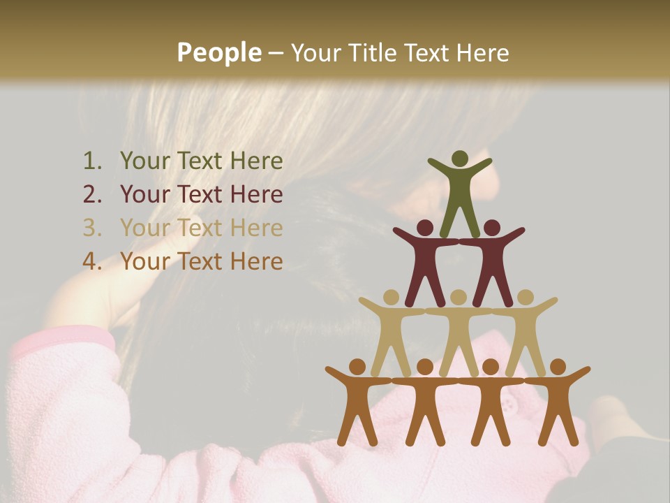 A Daughter Finding Comfort In Her Mum PowerPoint Template