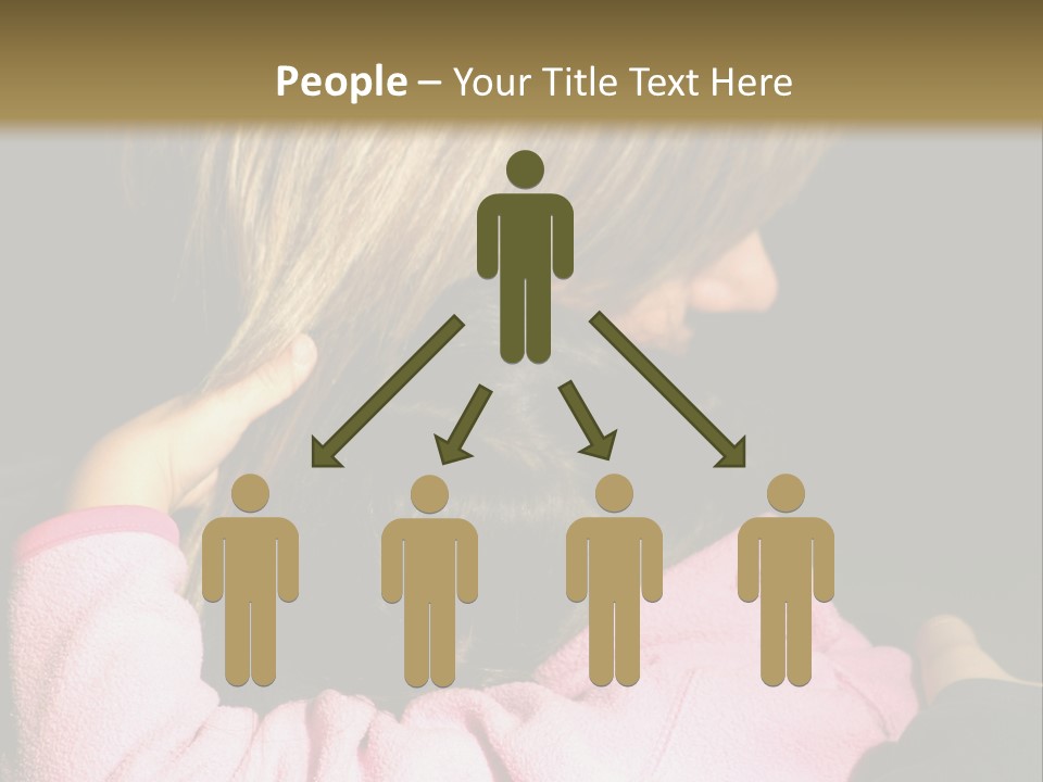 A Daughter Finding Comfort In Her Mum PowerPoint Template