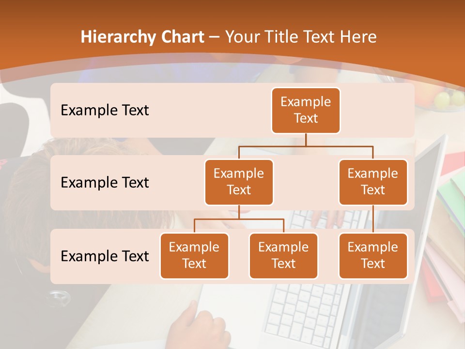 Smiling Woman Isolated On White Background PowerPoint Template