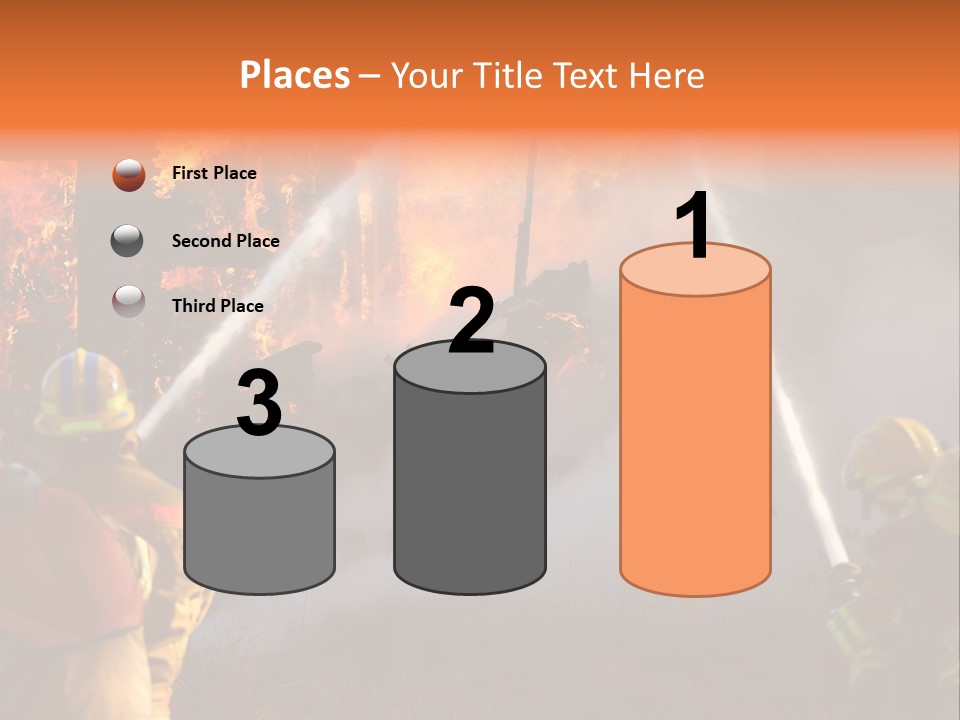 House Fire PowerPoint Template