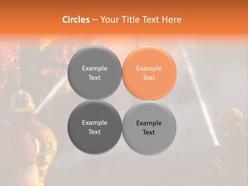 House Fire PowerPoint Template