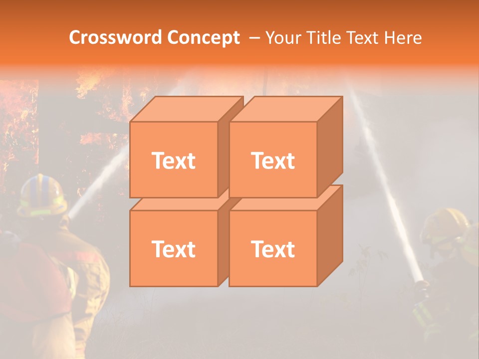 House Fire PowerPoint Template