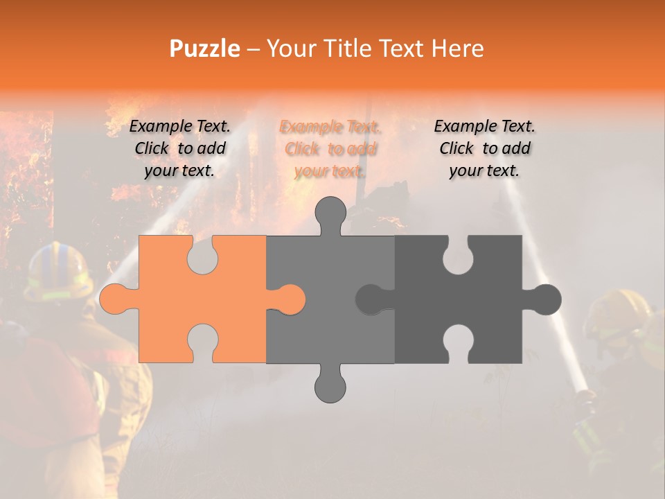 House Fire PowerPoint Template