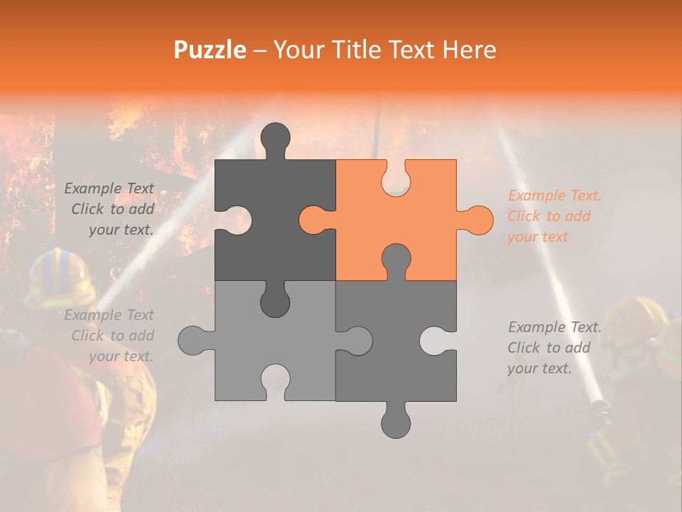 House Fire PowerPoint Template