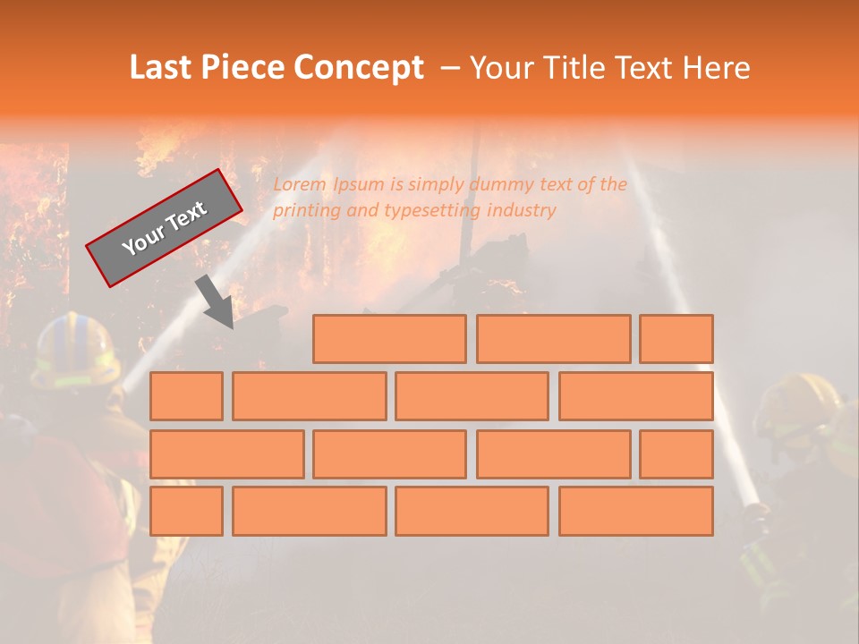 House Fire PowerPoint Template