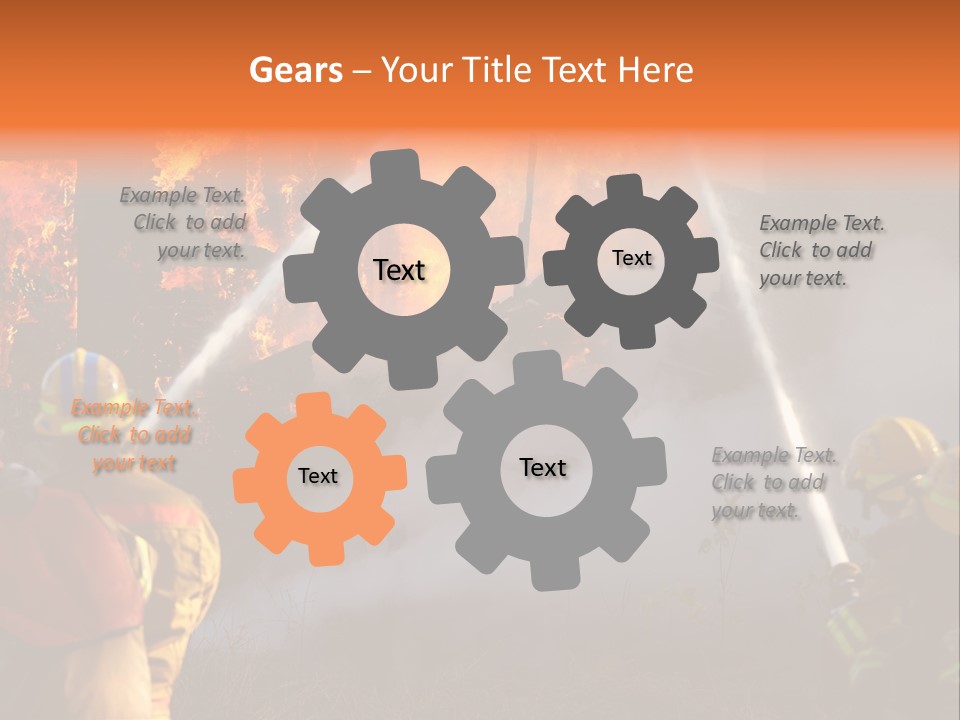 House Fire PowerPoint Template