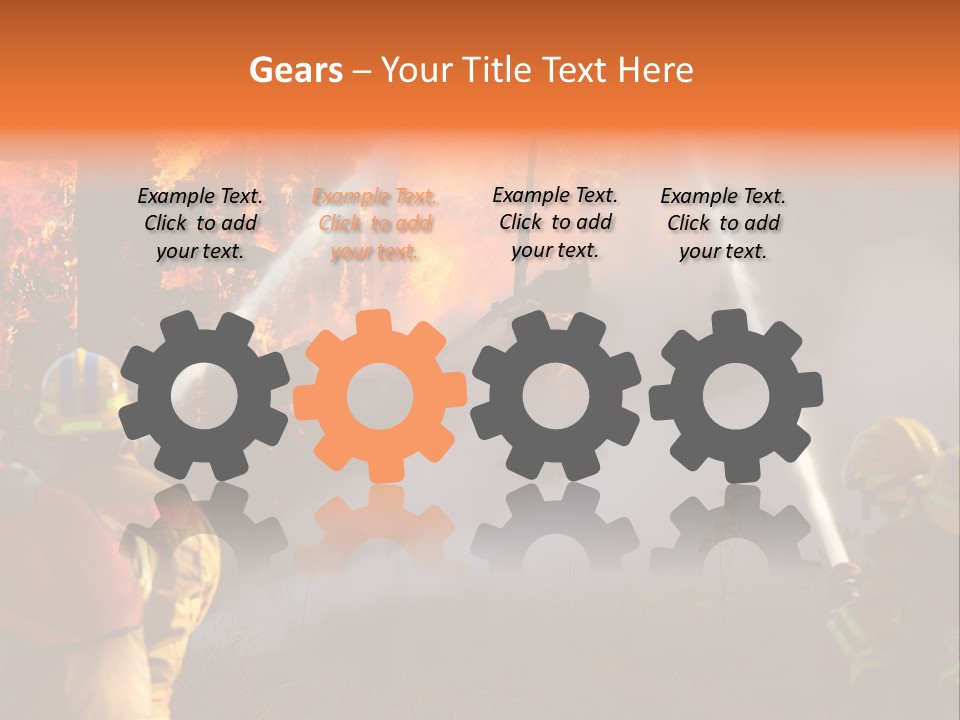 House Fire PowerPoint Template