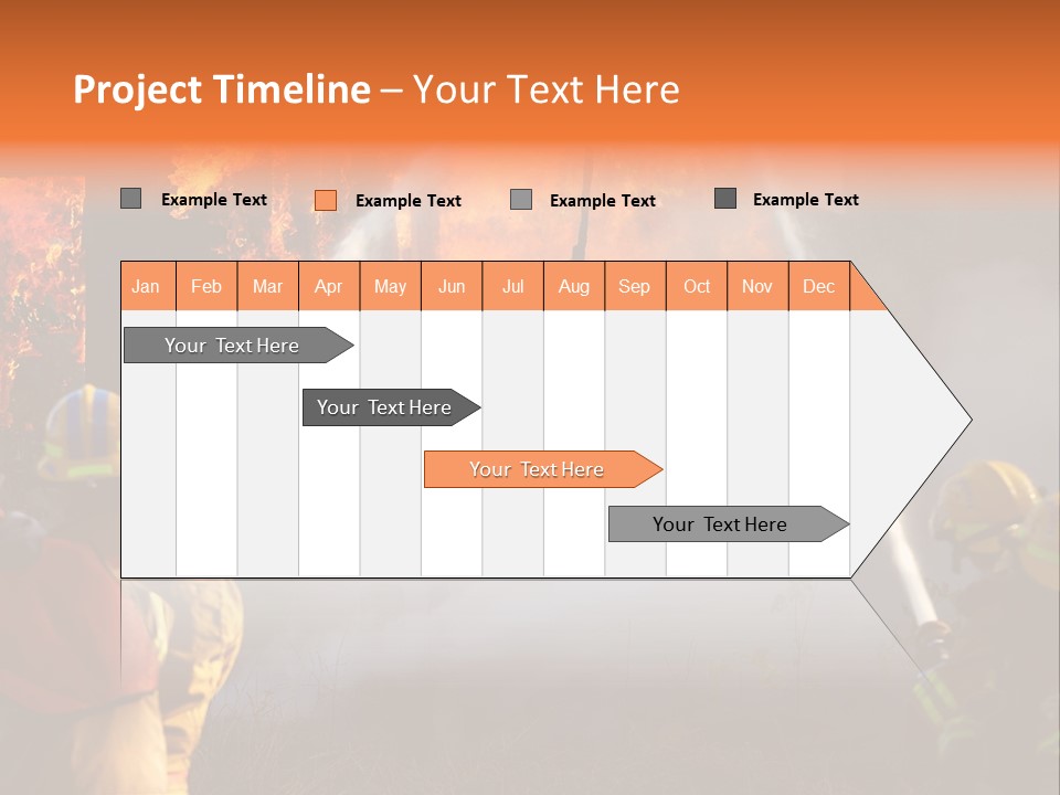 House Fire PowerPoint Template