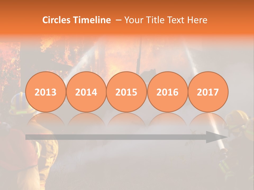 House Fire PowerPoint Template