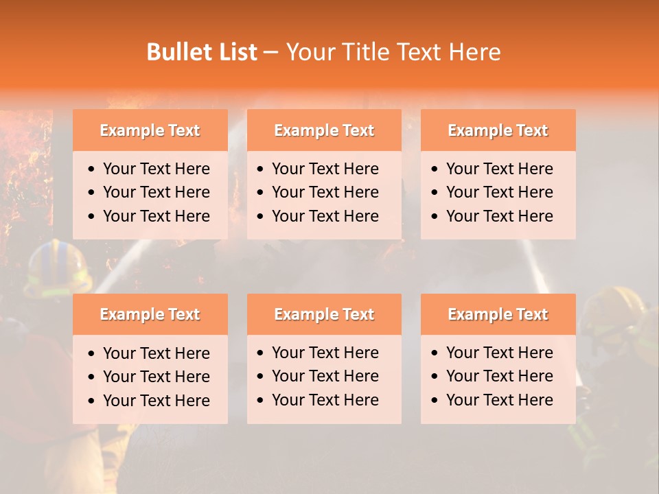 House Fire PowerPoint Template