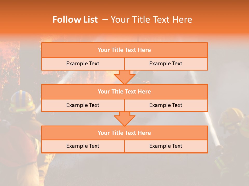 House Fire PowerPoint Template