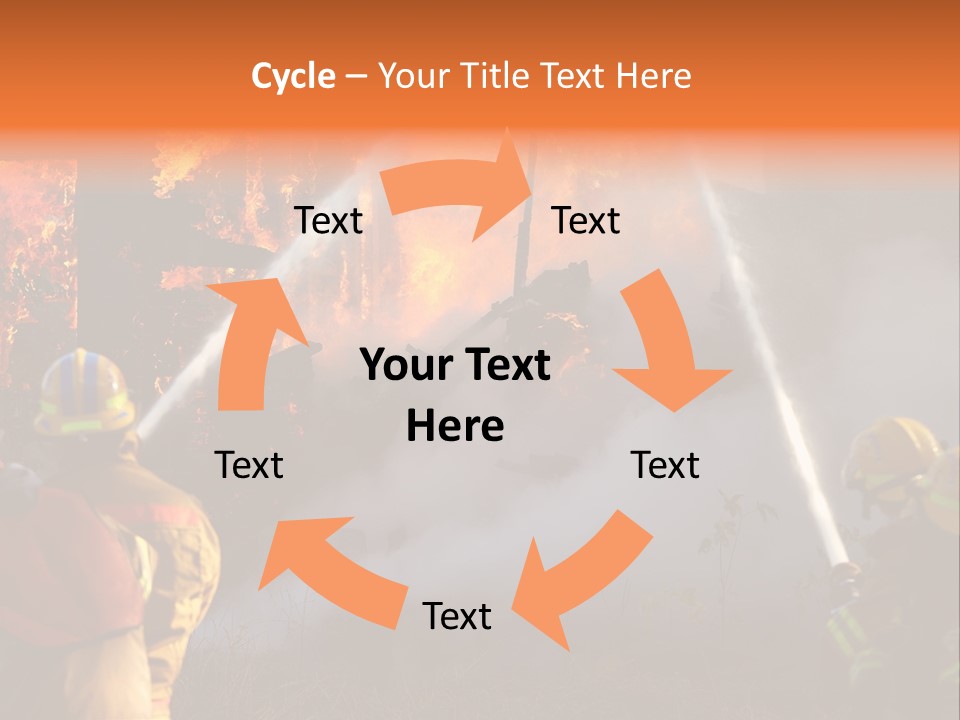 House Fire PowerPoint Template