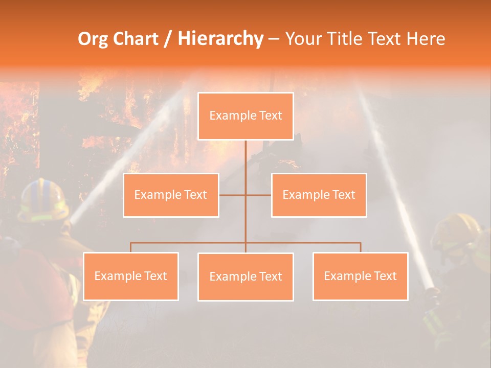 House Fire PowerPoint Template