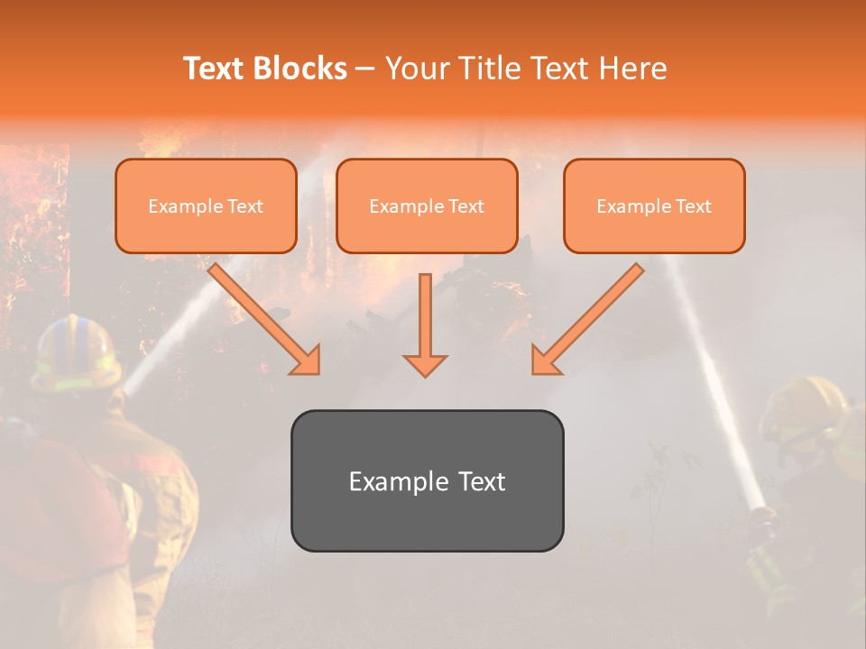 House Fire PowerPoint Template