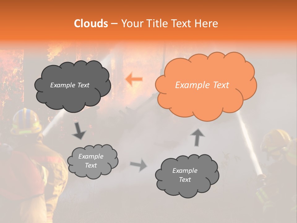House Fire PowerPoint Template