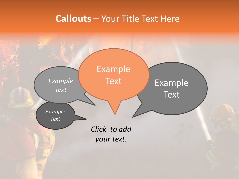 House Fire PowerPoint Template