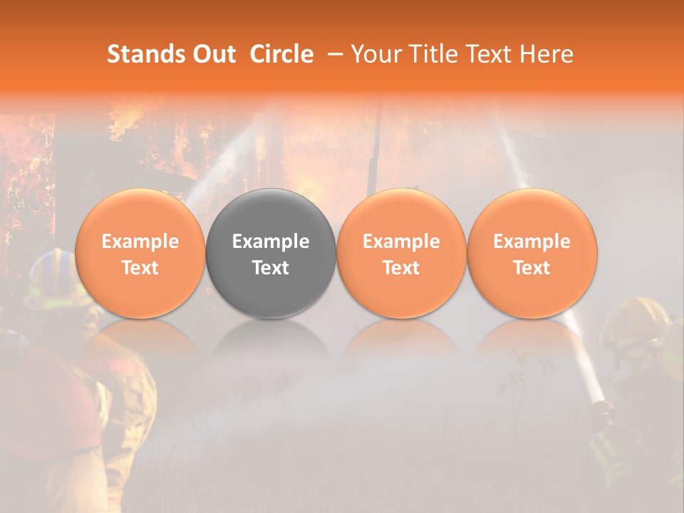 House Fire PowerPoint Template