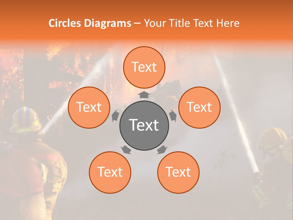 House Fire PowerPoint Template