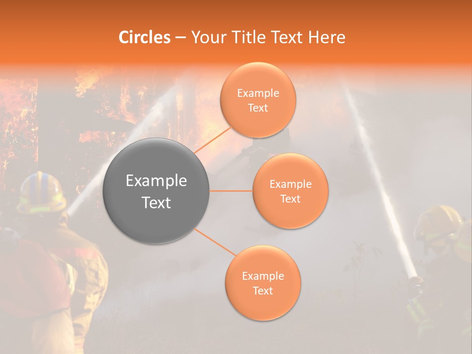 House Fire PowerPoint Template