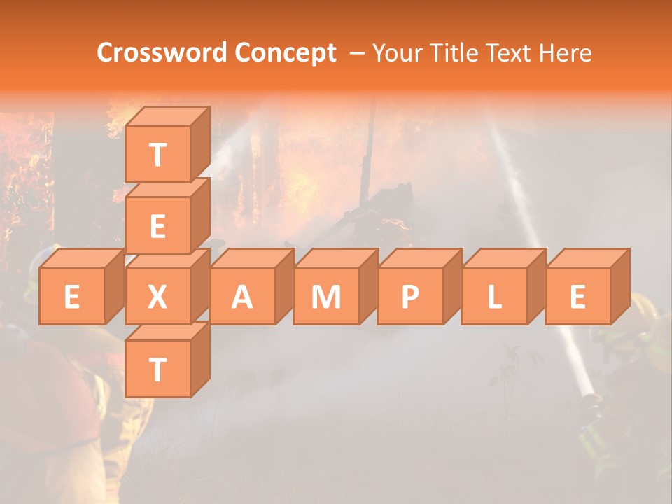 House Fire PowerPoint Template