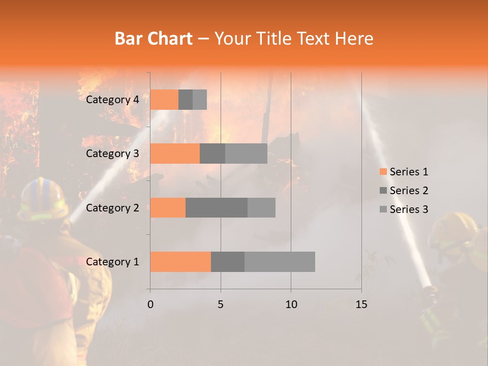 House Fire PowerPoint Template