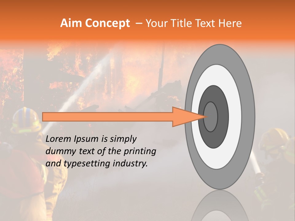 House Fire PowerPoint Template