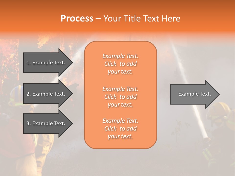 House Fire PowerPoint Template