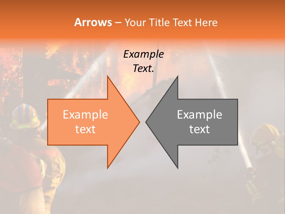 House Fire PowerPoint Template