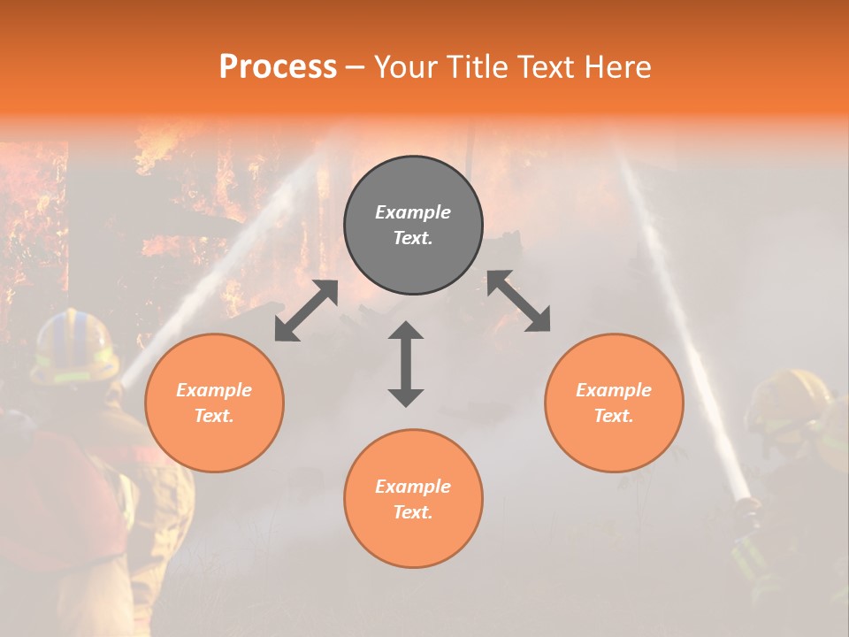 House Fire PowerPoint Template