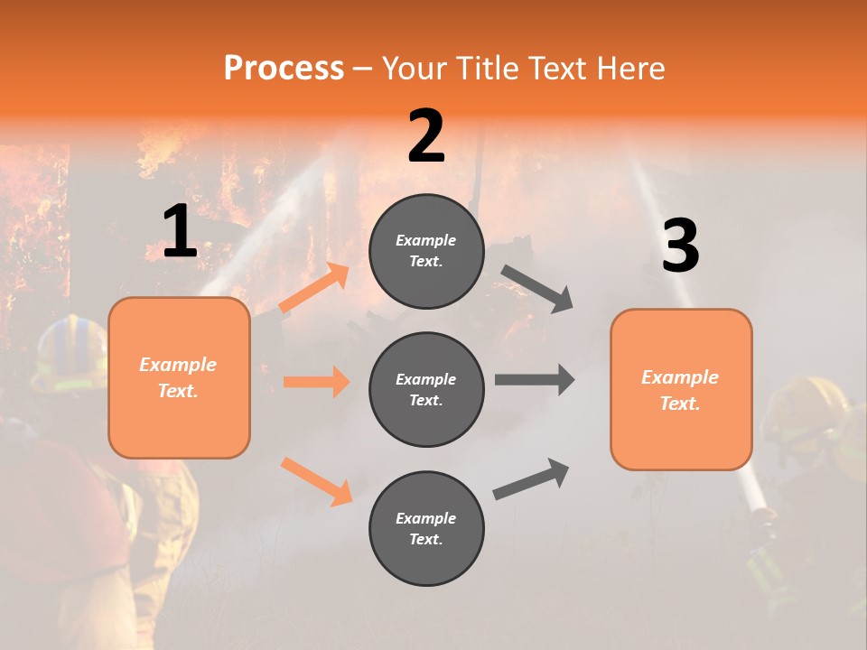 House Fire PowerPoint Template