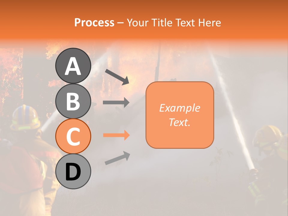 House Fire PowerPoint Template
