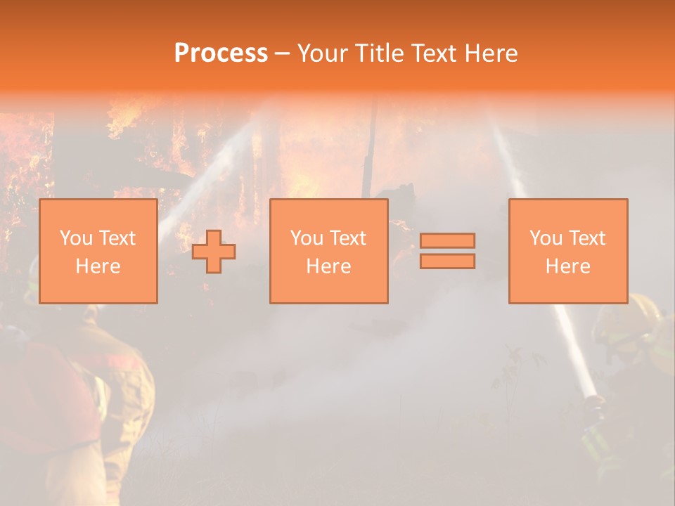 House Fire PowerPoint Template