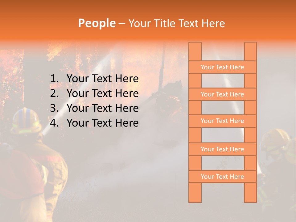 House Fire PowerPoint Template