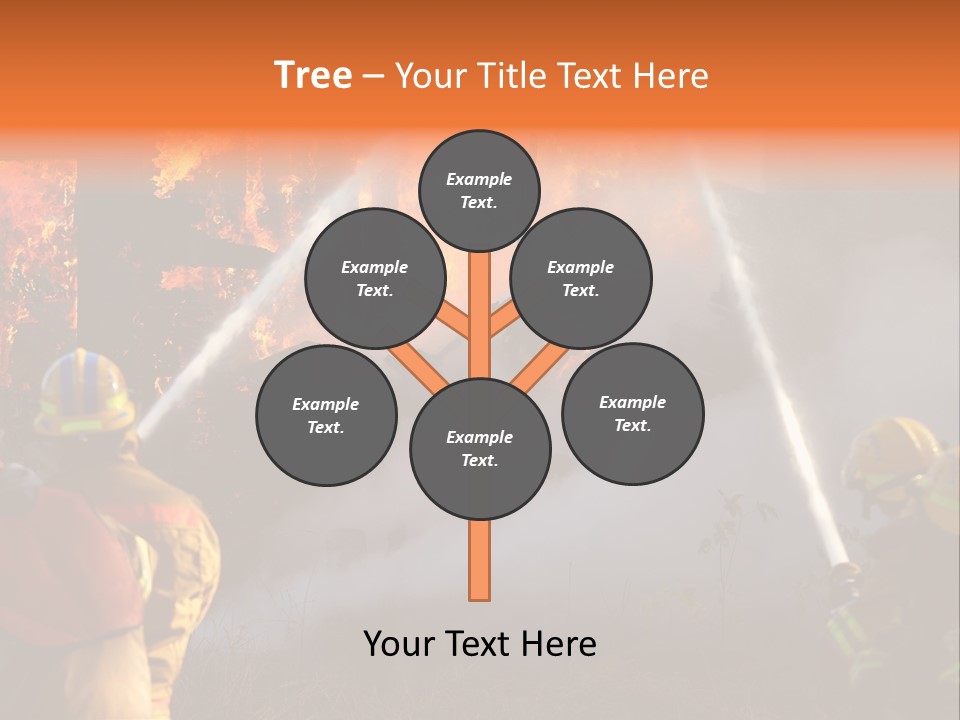House Fire PowerPoint Template