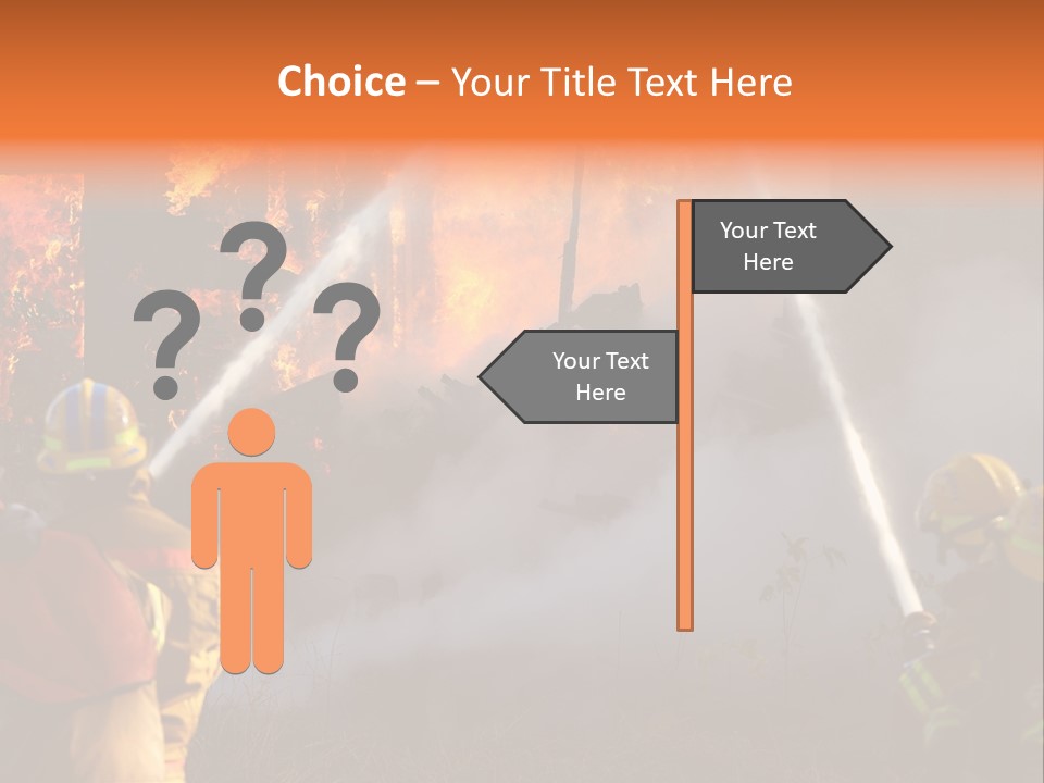 House Fire PowerPoint Template