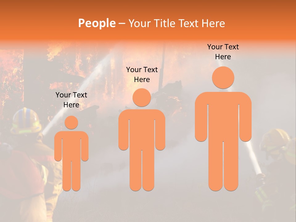 House Fire PowerPoint Template