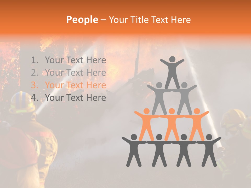 House Fire PowerPoint Template