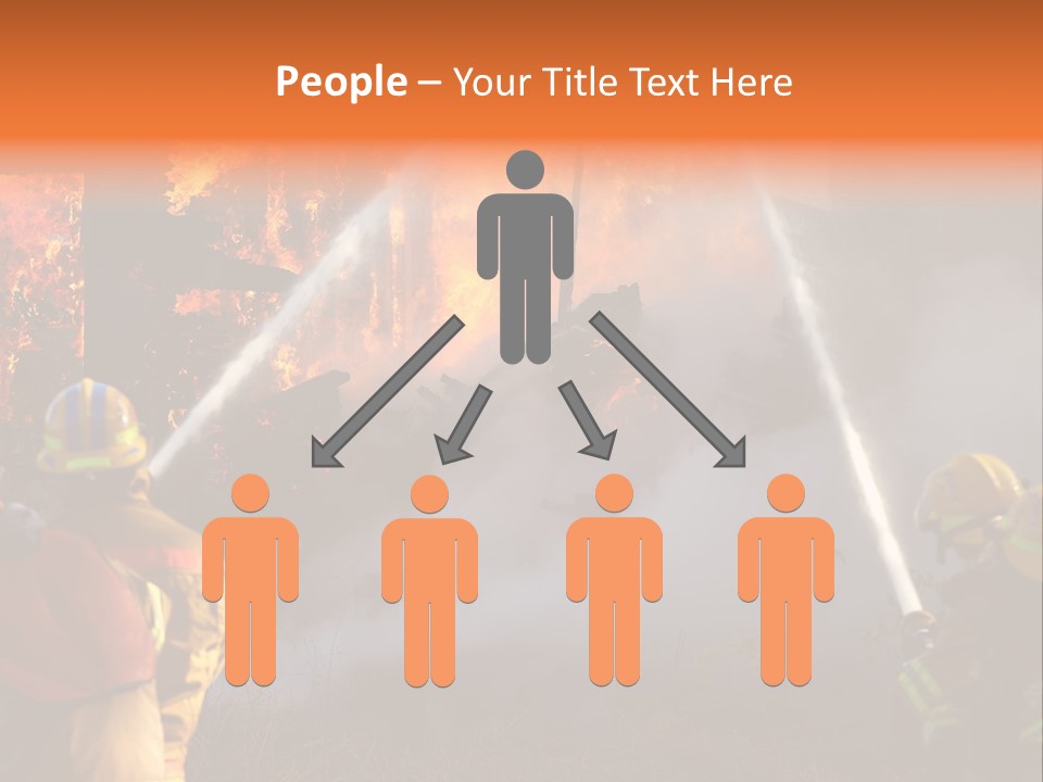 House Fire PowerPoint Template