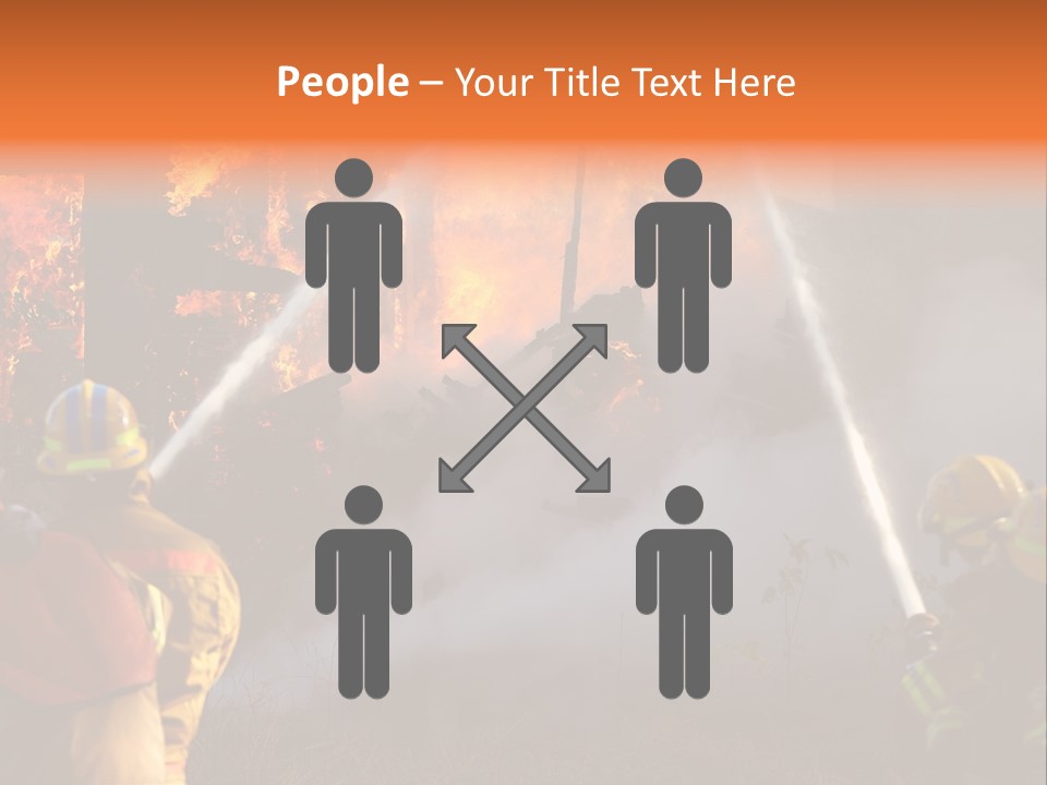 House Fire PowerPoint Template