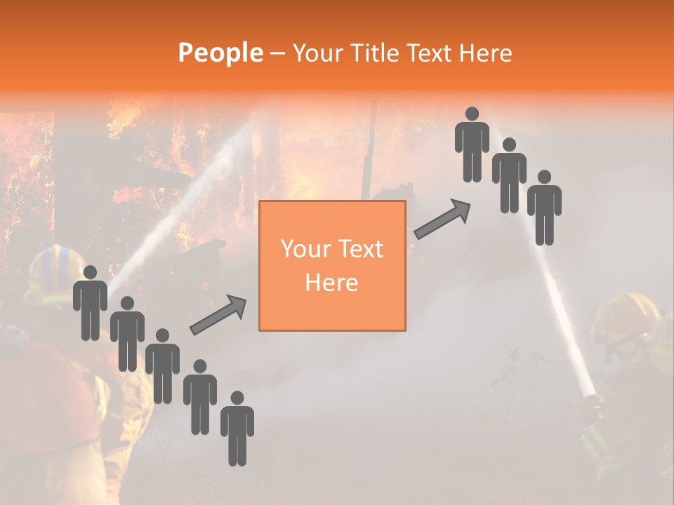 House Fire PowerPoint Template