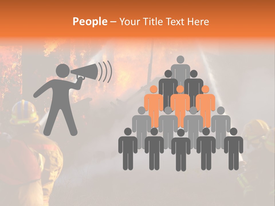 House Fire PowerPoint Template