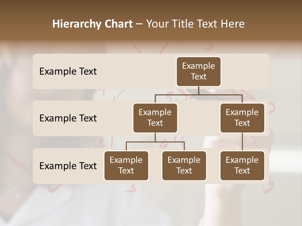 Chemist Writing A Formula PowerPoint Template