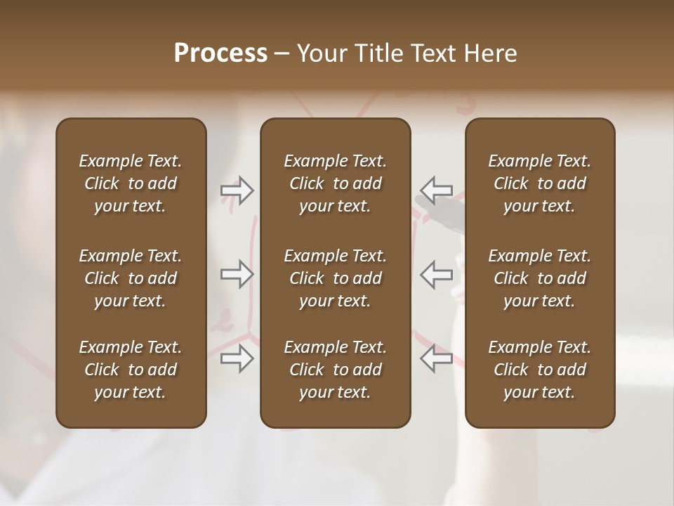 Chemist Writing A Formula PowerPoint Template