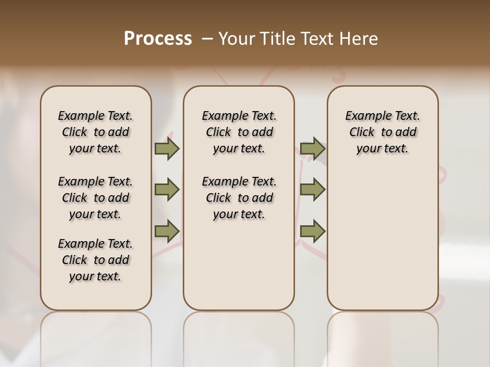 Chemist Writing A Formula PowerPoint Template
