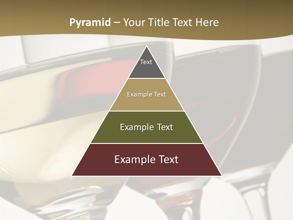 Three Colors Of Wine PowerPoint Template