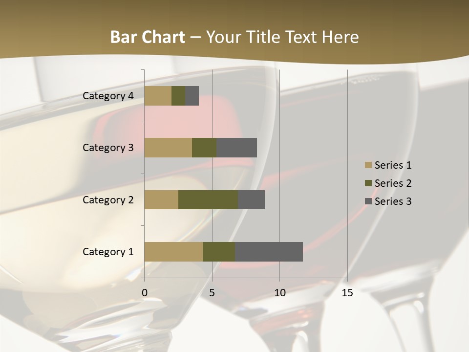 Three Colors Of Wine PowerPoint Template