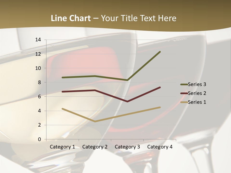 Three Colors Of Wine PowerPoint Template