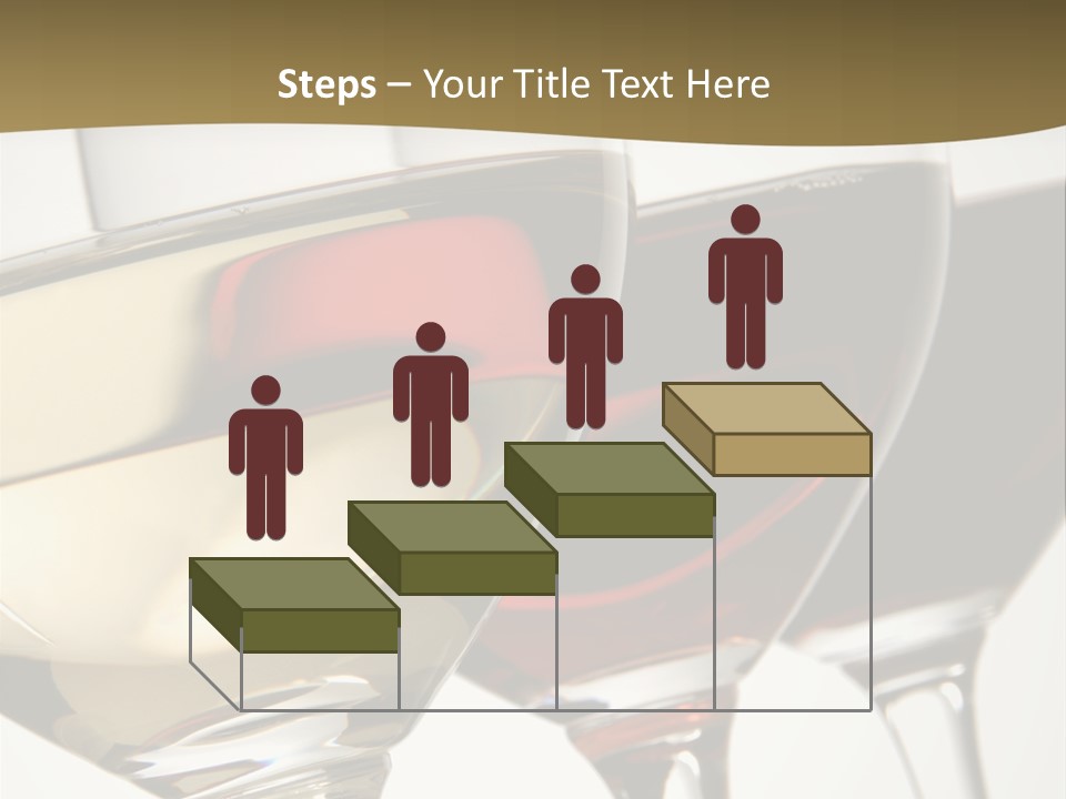 Three Colors Of Wine PowerPoint Template